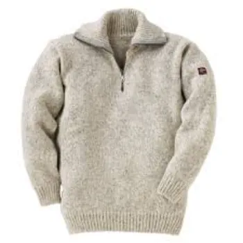 Collar Neck Full Sleeves Mens Woolen Sweater